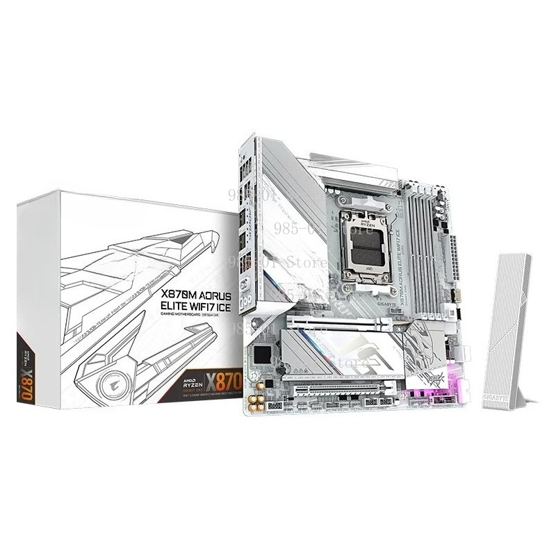 Weißes ATX X870M Mainboard, WI – X870E Atx Motherboard Bewertung und Preis