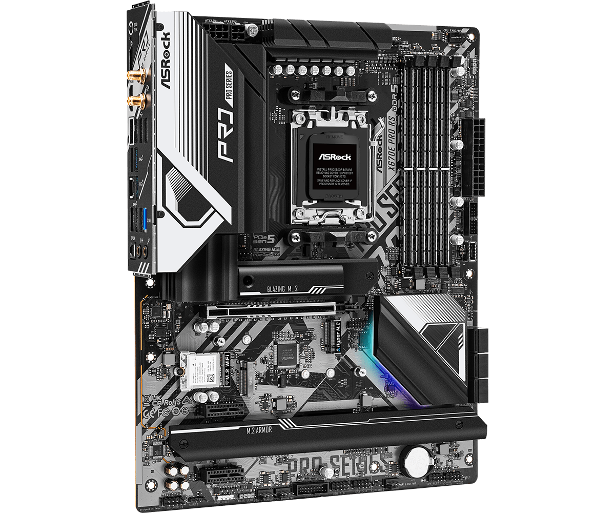 ASROCK X670E Pro RS Motherboar – X870E Atx Motherboard Bewertung und Preis