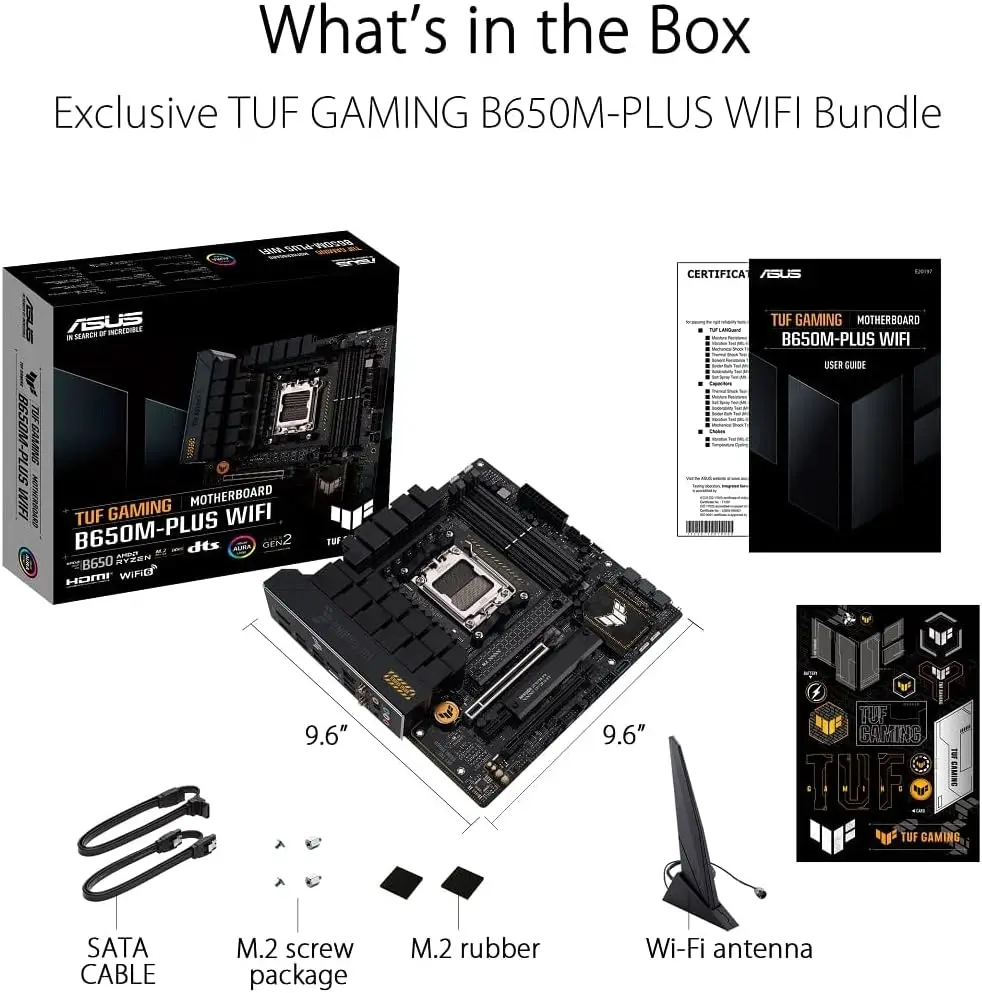ASUS TUF GAMING B650M PLUS WIF – X870E Atx Motherboard Bewertung und Preis