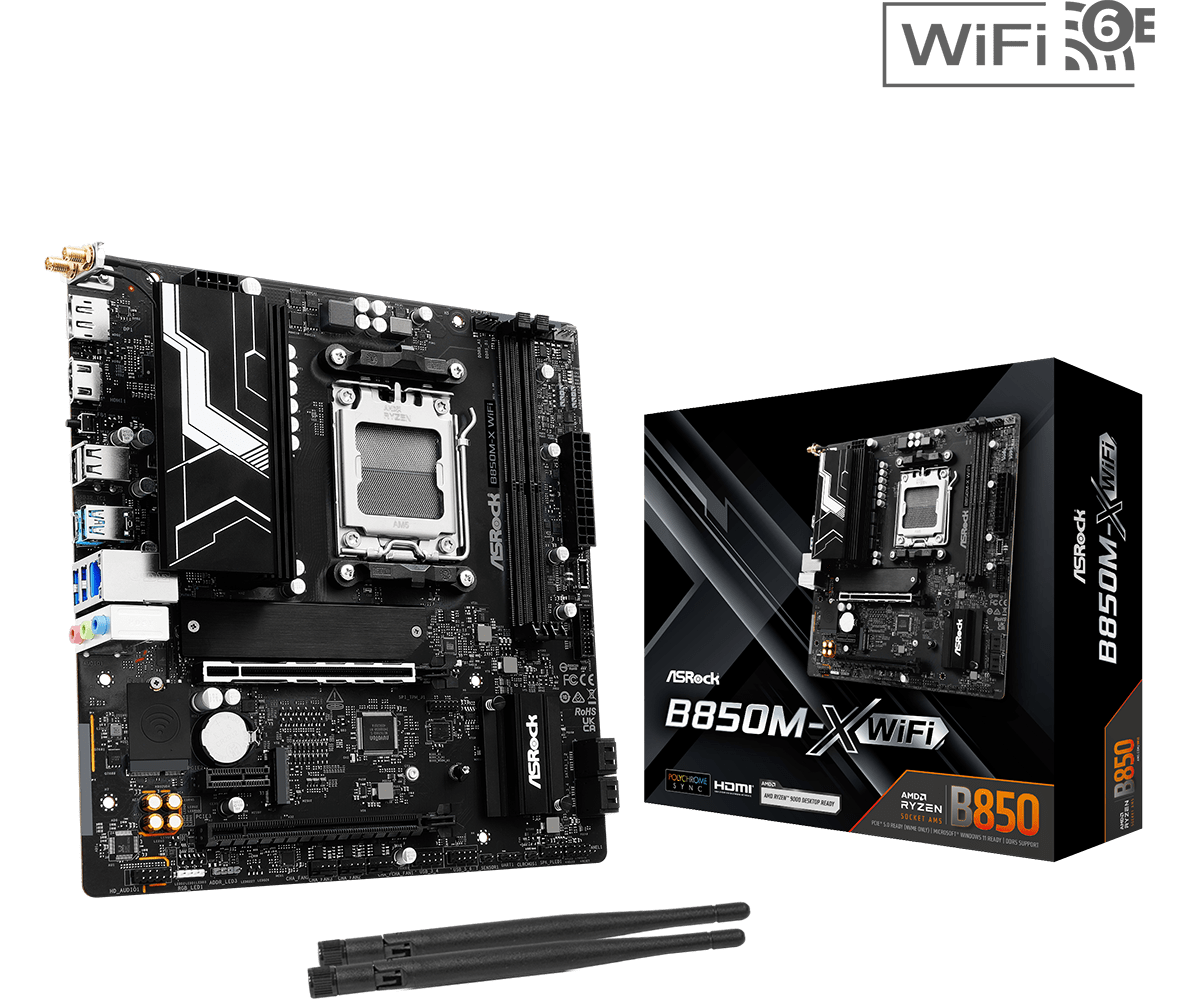 ASROCK Neues B850M-X WIFI 6E A – X870E Atx Motherboard Bewertung und Preis